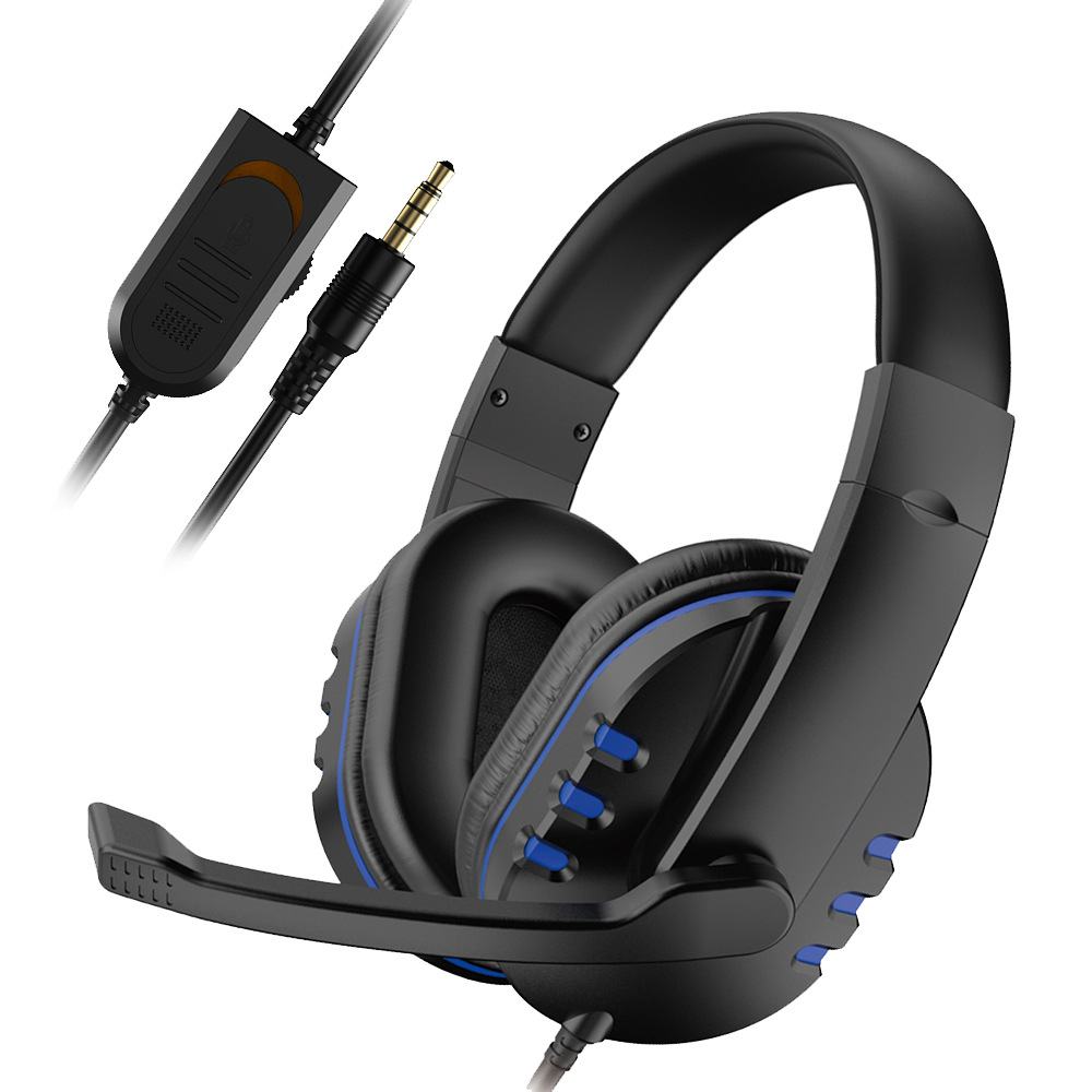 Retro Gaming Headset - Słuchawki 3,5 mm przewodowy zestaw słuchawkowy