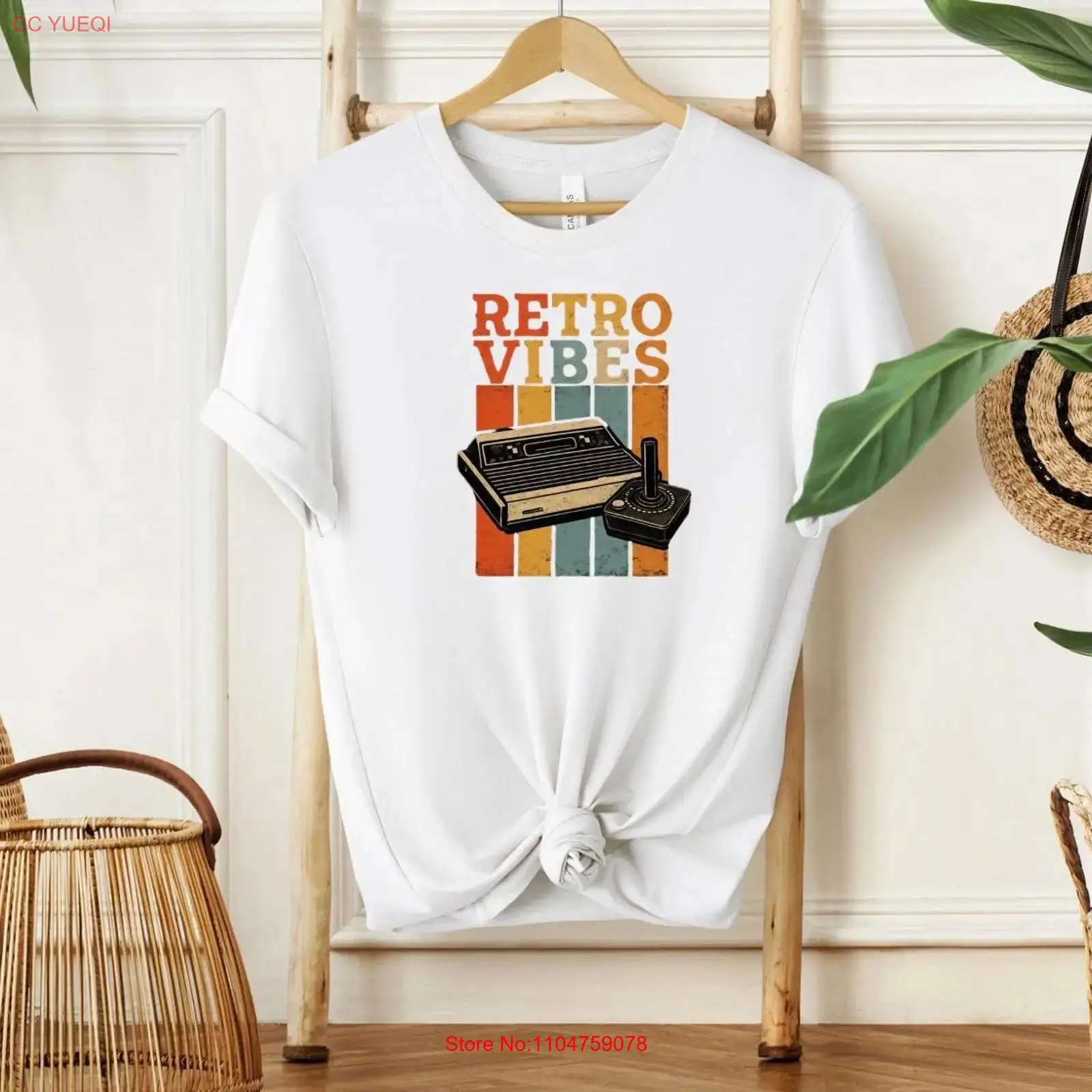 Retro Gaming Vibe - Koszulka Retro Gaming Idealna dla Graczy,