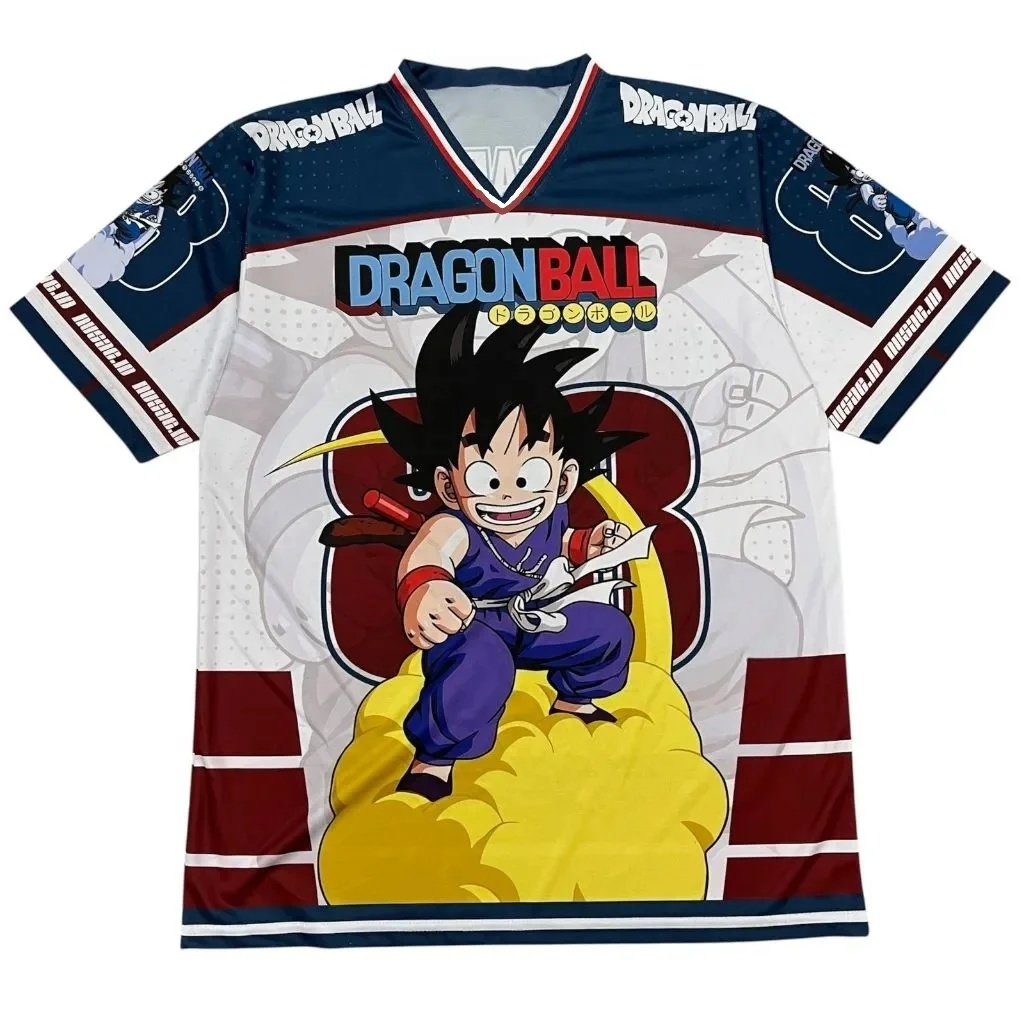 Retro Gaming Jersey - Koszulka Dragon Ball Kid Goku Retro