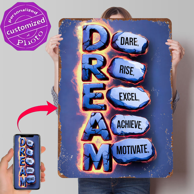 Retro Gaming Achievements - Dekoracja Sypialni Dream Big, Gra w