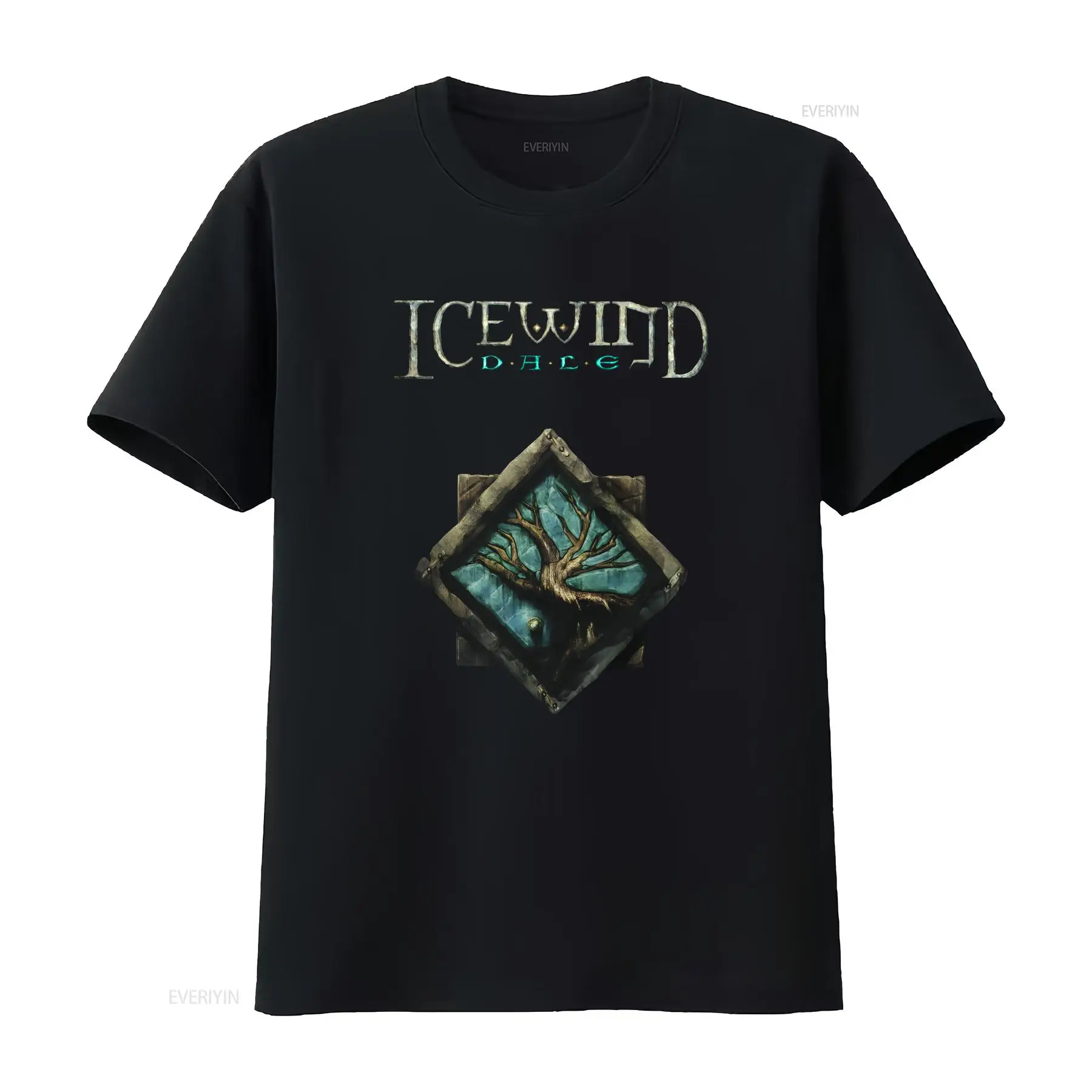 Retro Gaming Video - Koszulka Icewind Dale Logo Klasyczna Gra