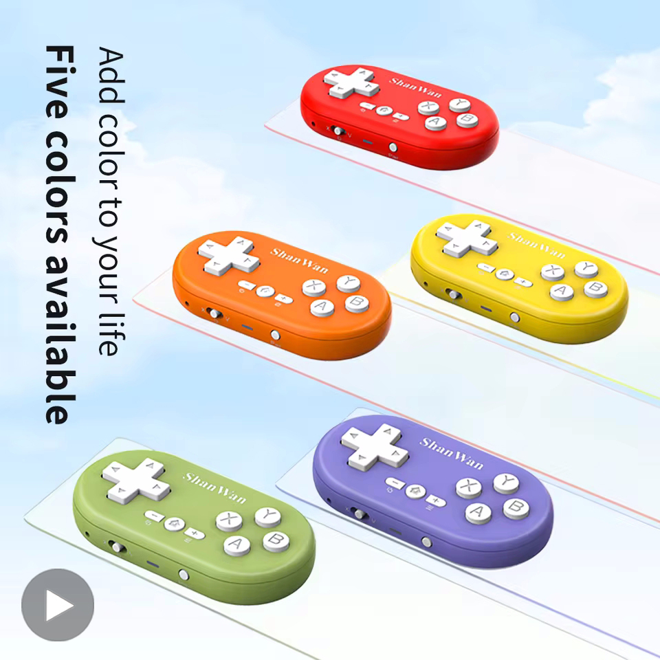 Retro Gaming Xbox Controller - Mini kontroler Bluetooth do gier na