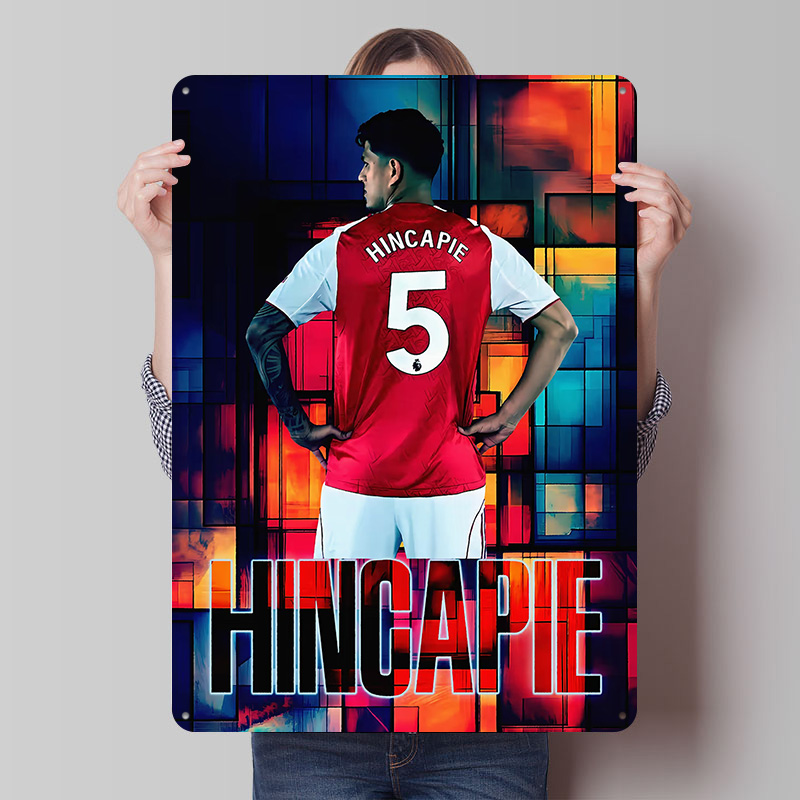 Retro Gaming Jersey - Plakat z blachy z motywem koszulki