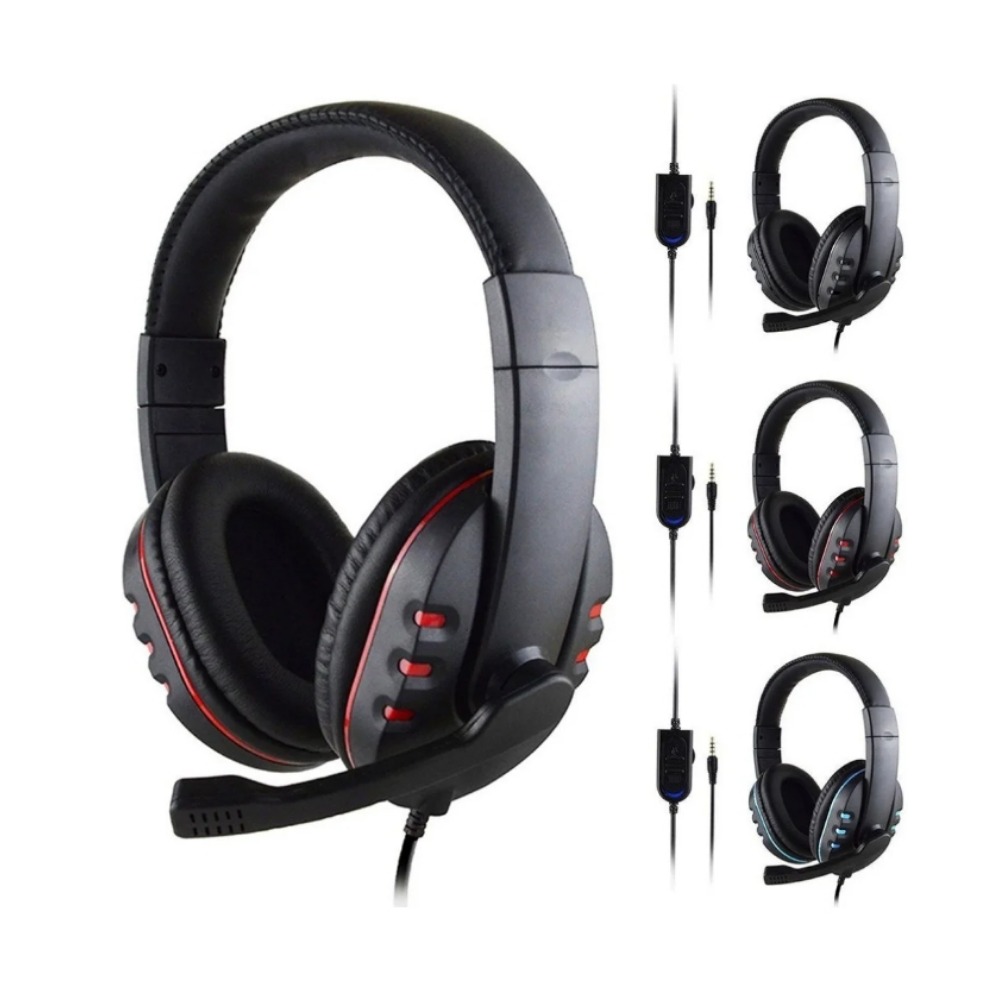 Retro Gaming Headset - Słuchawki 3.5mm Przewodowe Słuchawki Gamingowe Słuchawki