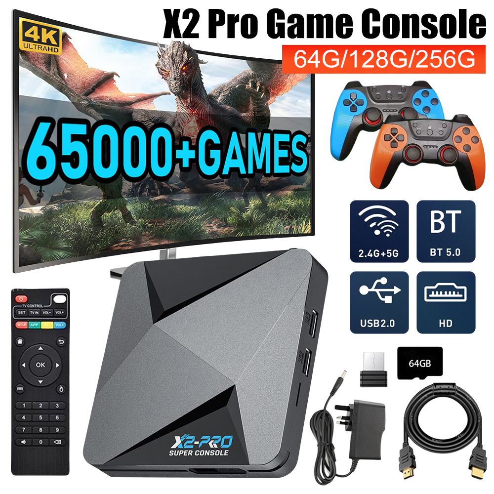 Retro Gaming X2 - Super Console X2 Pro Game Box