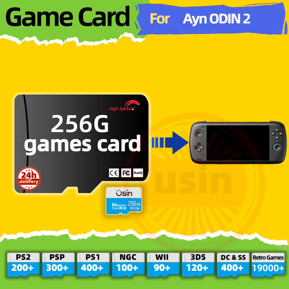 Retro Gaming Download - Karta do gry Ayn Odin 2