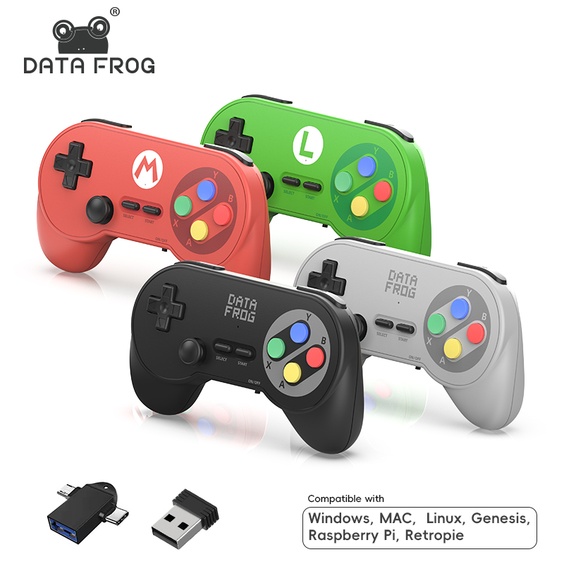 Retro Gaming Download - Bezprzewodowy kontroler PC07 Retro Gamepad, Plug
