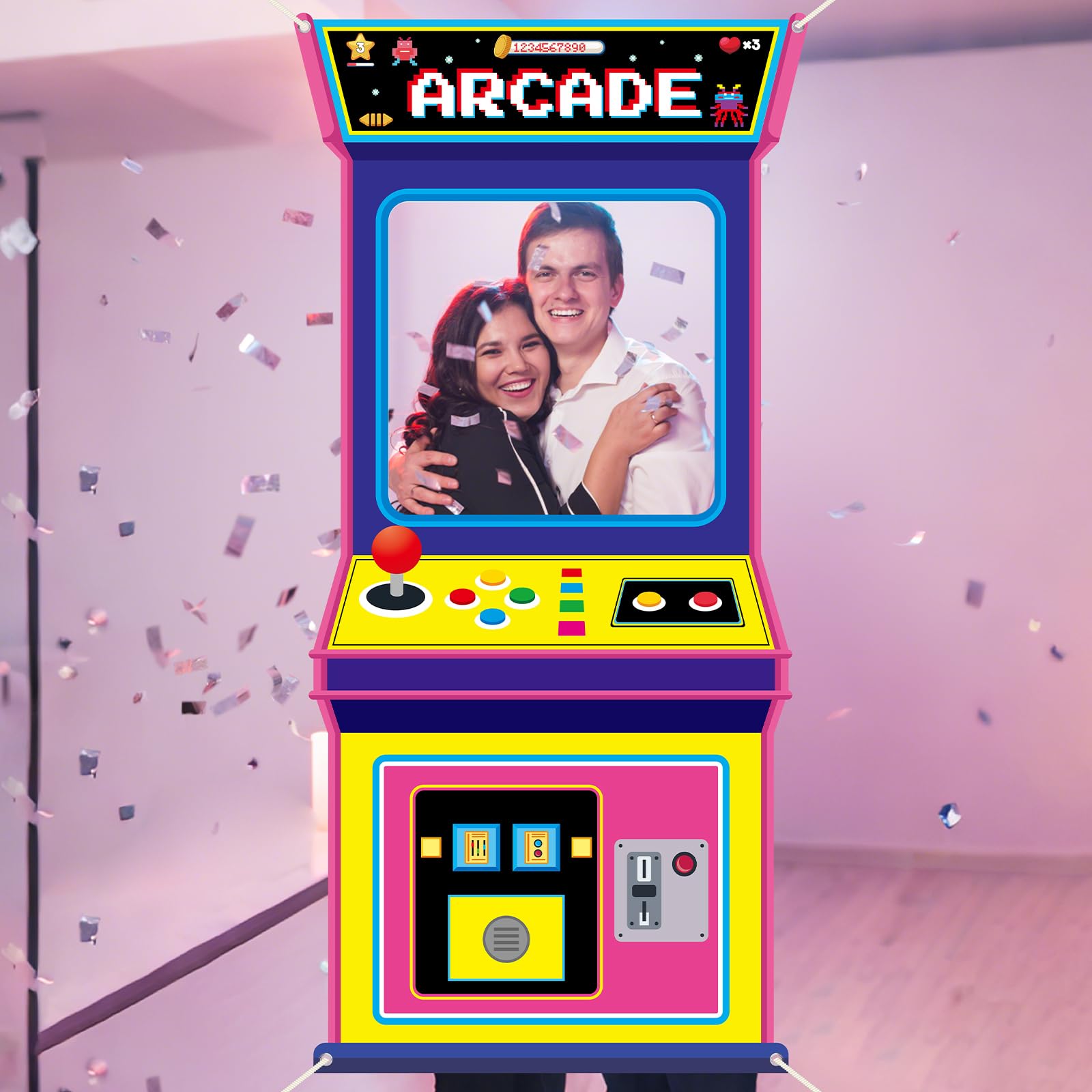Tło fotograficzne w stylu retr – Retro Gaming Video recenzja i cena