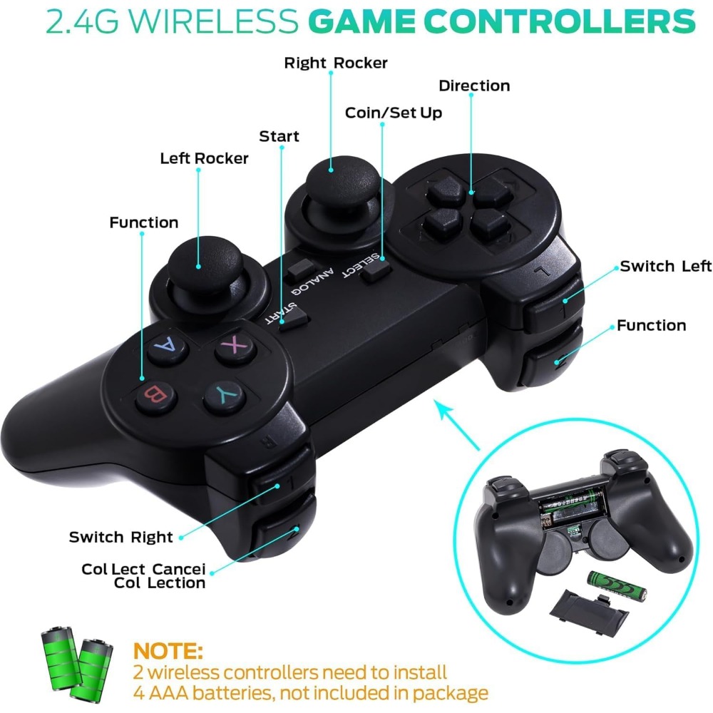 Konsola do gier retro z ponad  – Retro Gaming Xbox Controller recenzja i cena