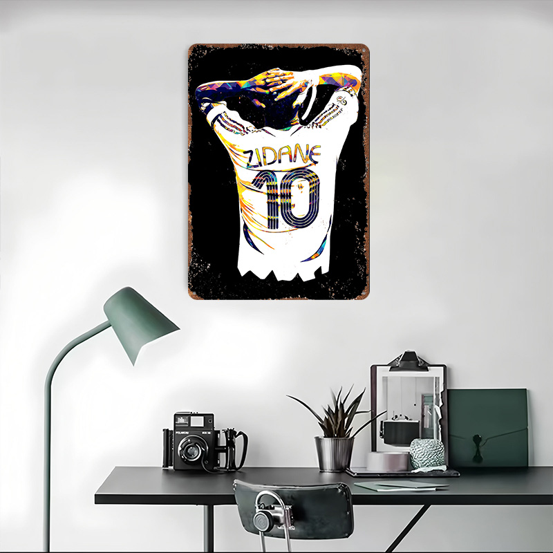 Metalowy plakat z koszulką Zid – Retro Gaming Jersey recenzja i cena
