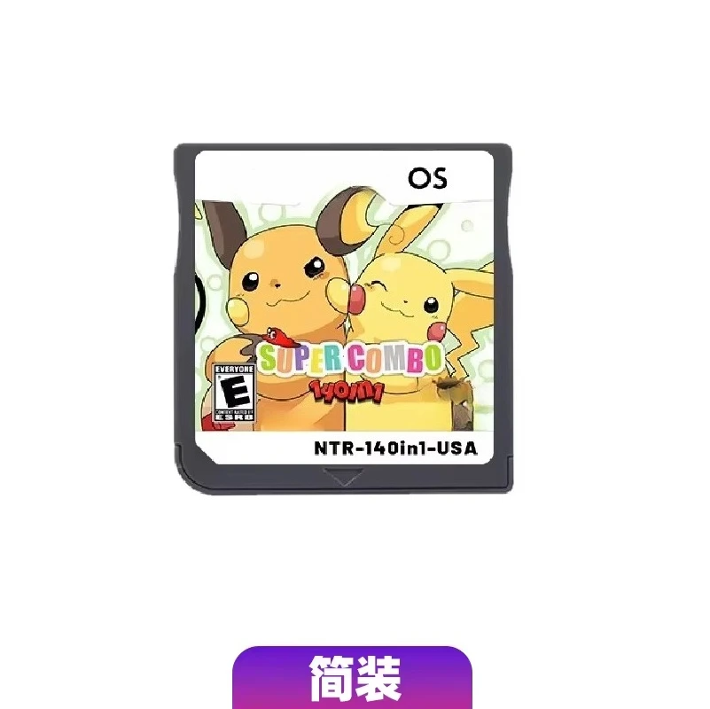 Karta z grami NDS Pokémon 140  – Retro Gaming Video recenzja i cena