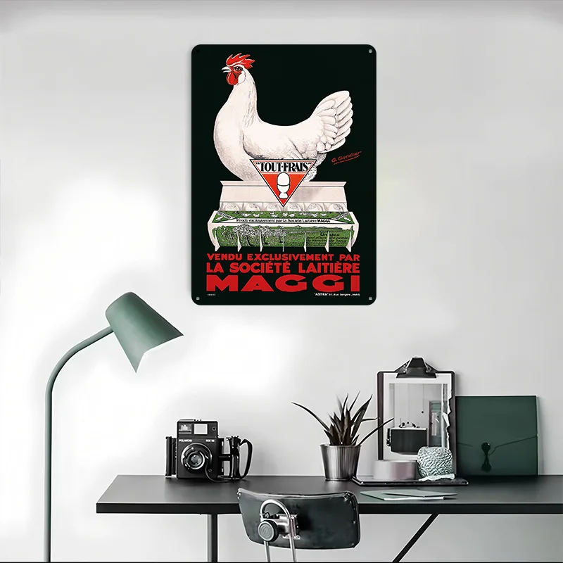 Vintage Eggs France 1900 Plaka – Retro Gaming France recenzja i cena