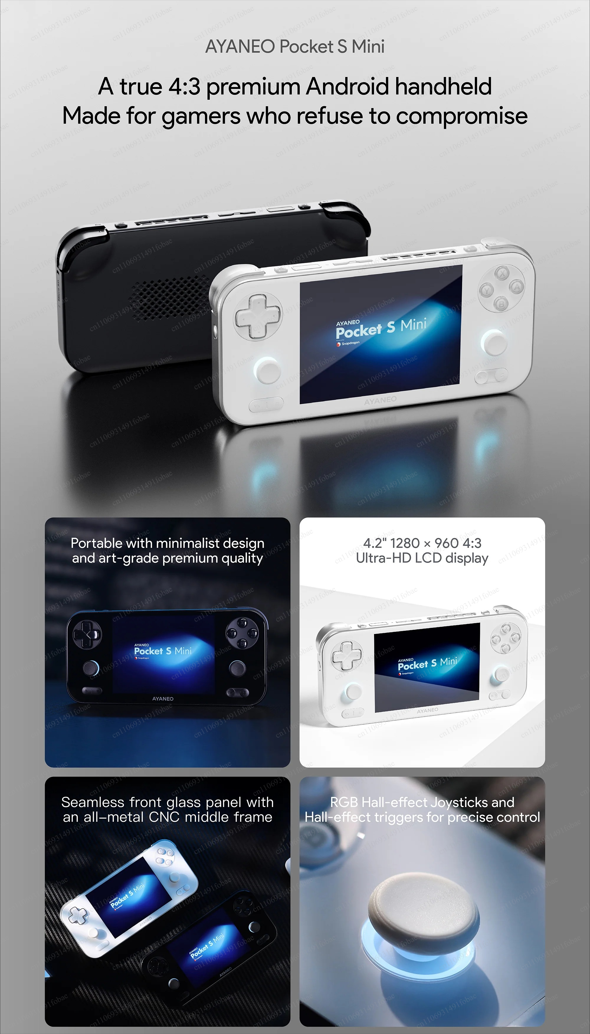 Konsola retro AYANEO Pocket S  – Retro Gaming Tablet recenzja i cena