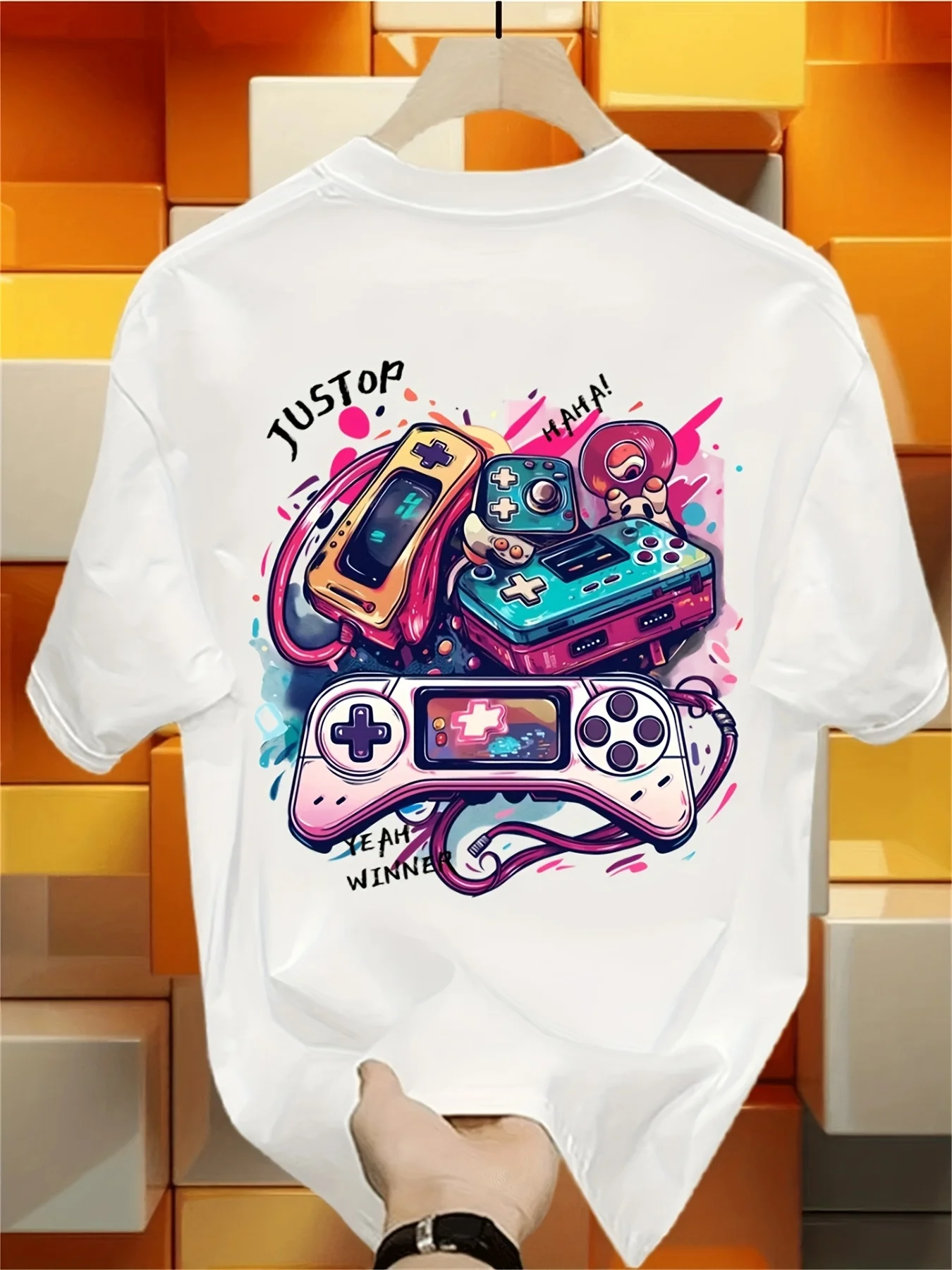 Koszulka z nadrukiem retro gra – Retro Gaming Jersey recenzja i cena