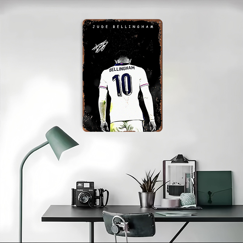 Plakat z blachy z koszulką pił – Retro Gaming Jersey recenzja i cena