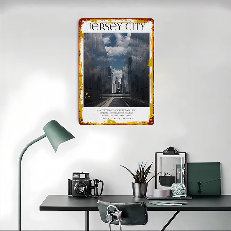Plakat Jersey City, personaliz – Retro Gaming Jersey recenzja i cena