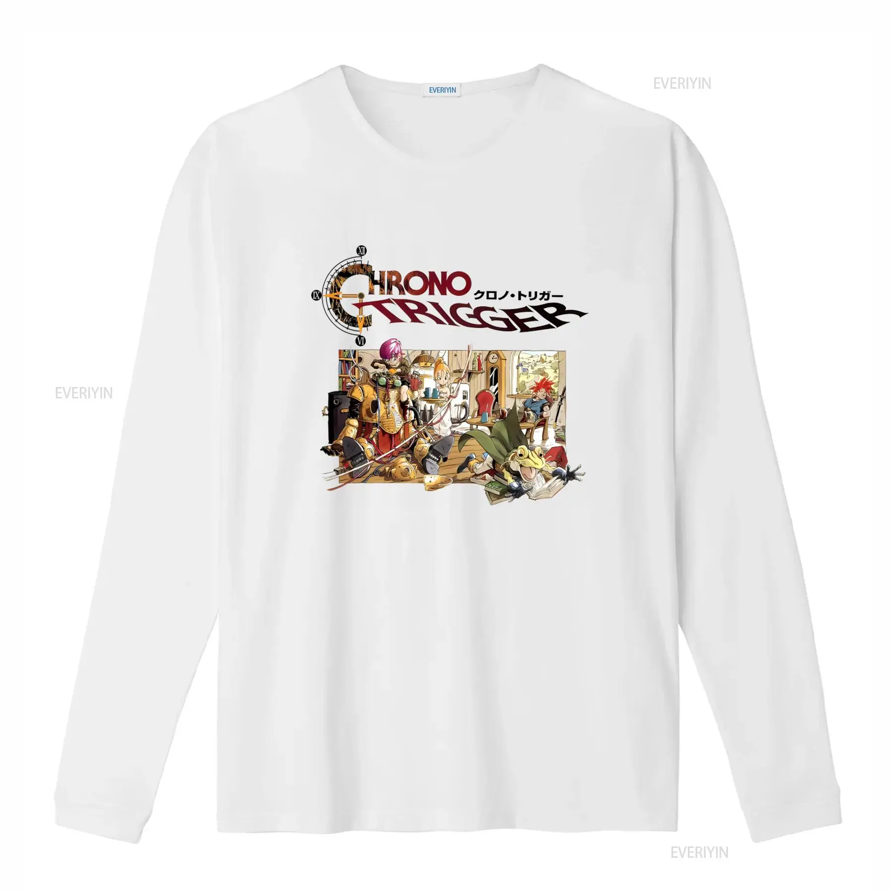 Koszulka z logo gry Chrono Tri – Retro Gaming Video recenzja i cena