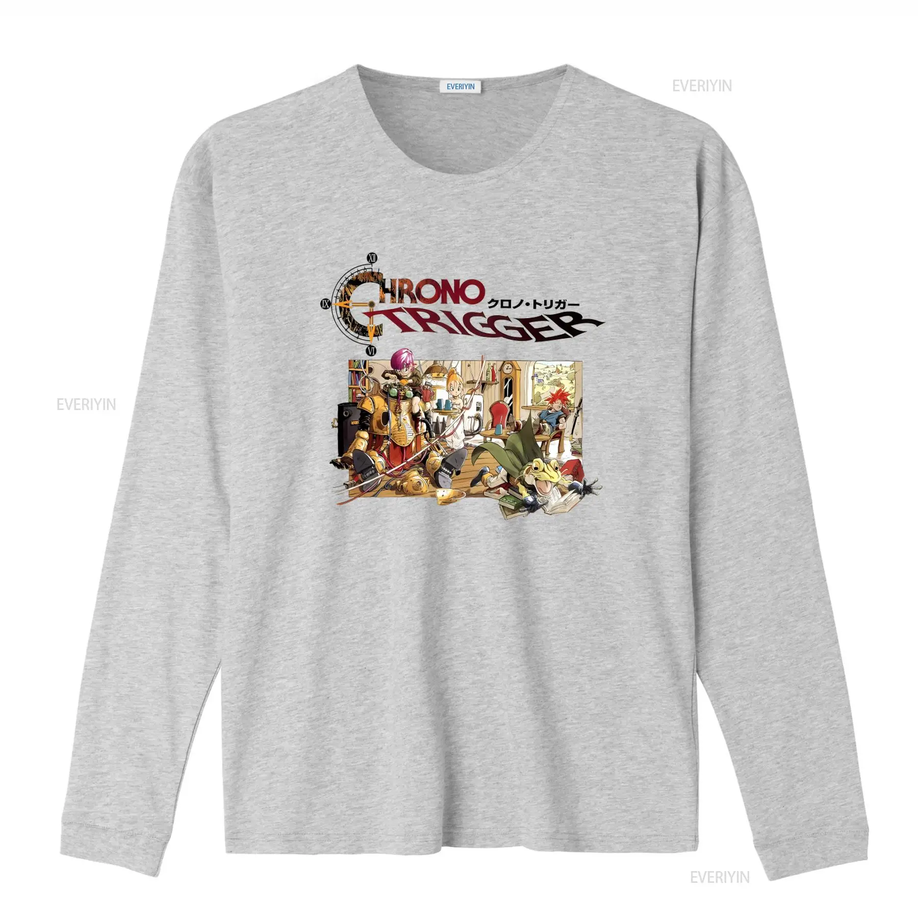 Koszulka z logo gry Chrono Tri – Retro Gaming Video recenzja i cena