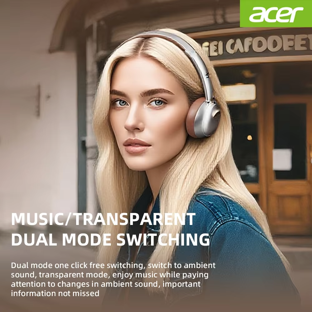 Słuchawki Bluetooth Acer OHW11 – Retro Gaming Headset recenzja i cena