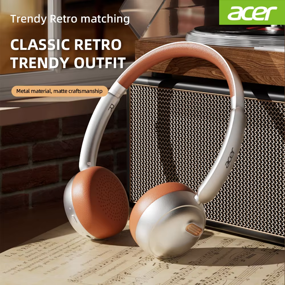 Słuchawki Bluetooth Acer OHW11 – Retro Gaming Headset recenzja i cena