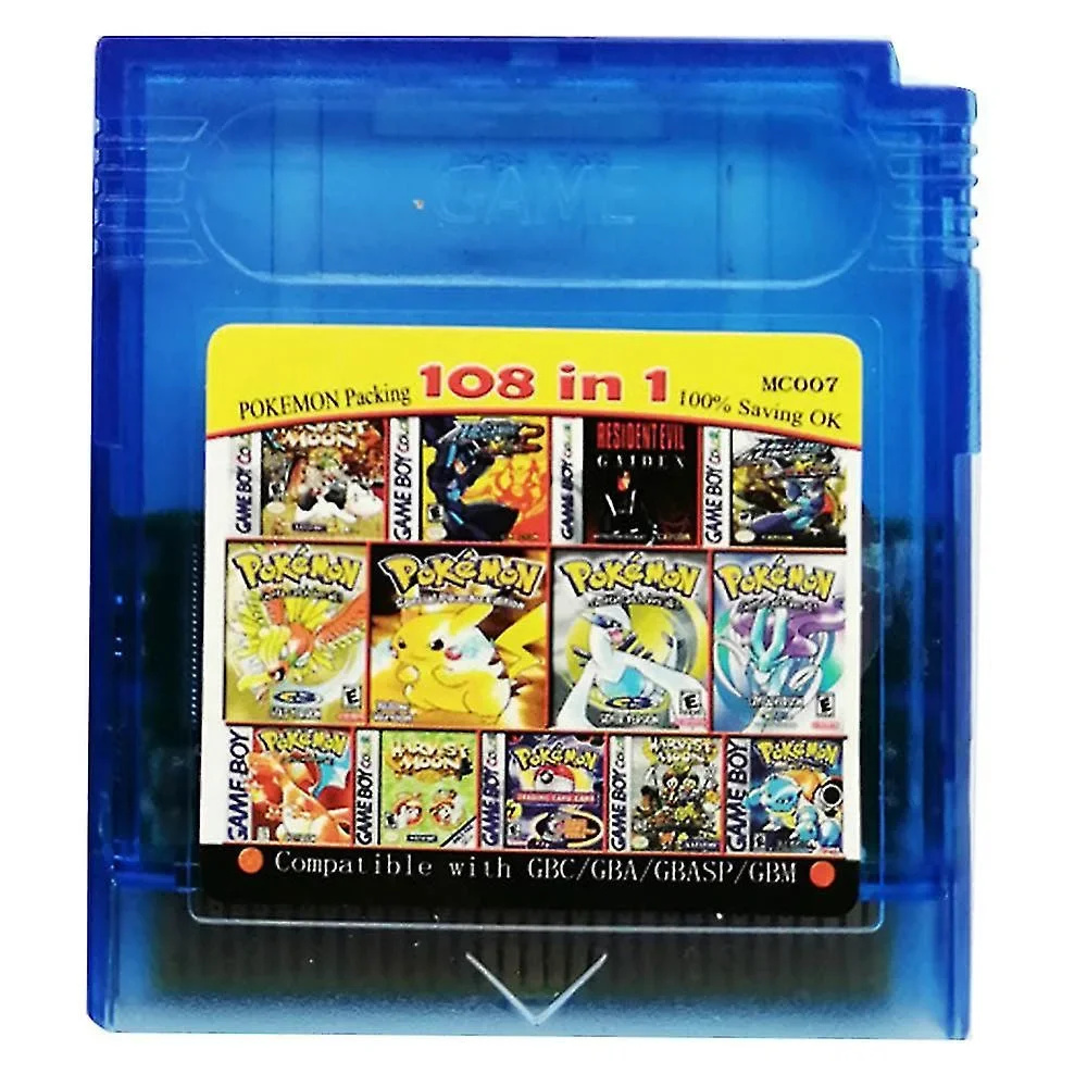 Karta z grami retro GBC, seria – Retro Gaming Video recenzja i cena