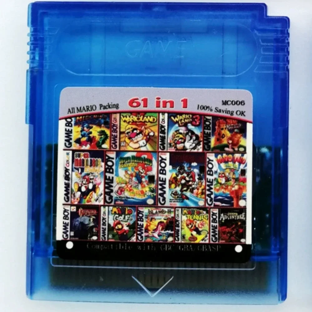 Karta z grami retro GBC, seria – Retro Gaming Video recenzja i cena
