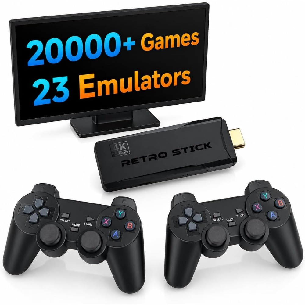 Konsola do gier retro 4K HDMI  – Retro Gaming Xbox Controller recenzja i cena