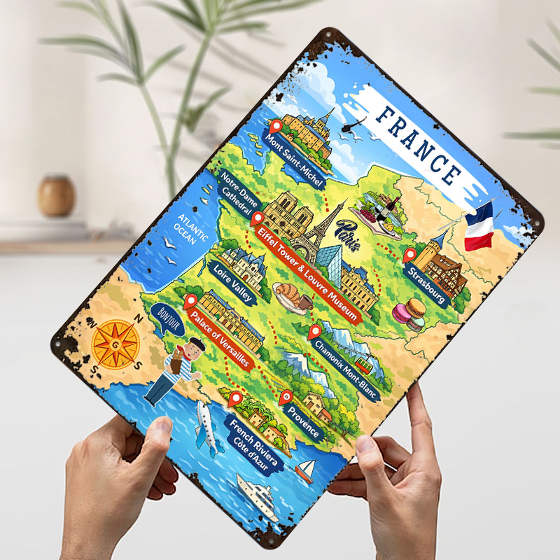 Mapa Francji, kreskówkowy meta – Retro Gaming France recenzja i cena