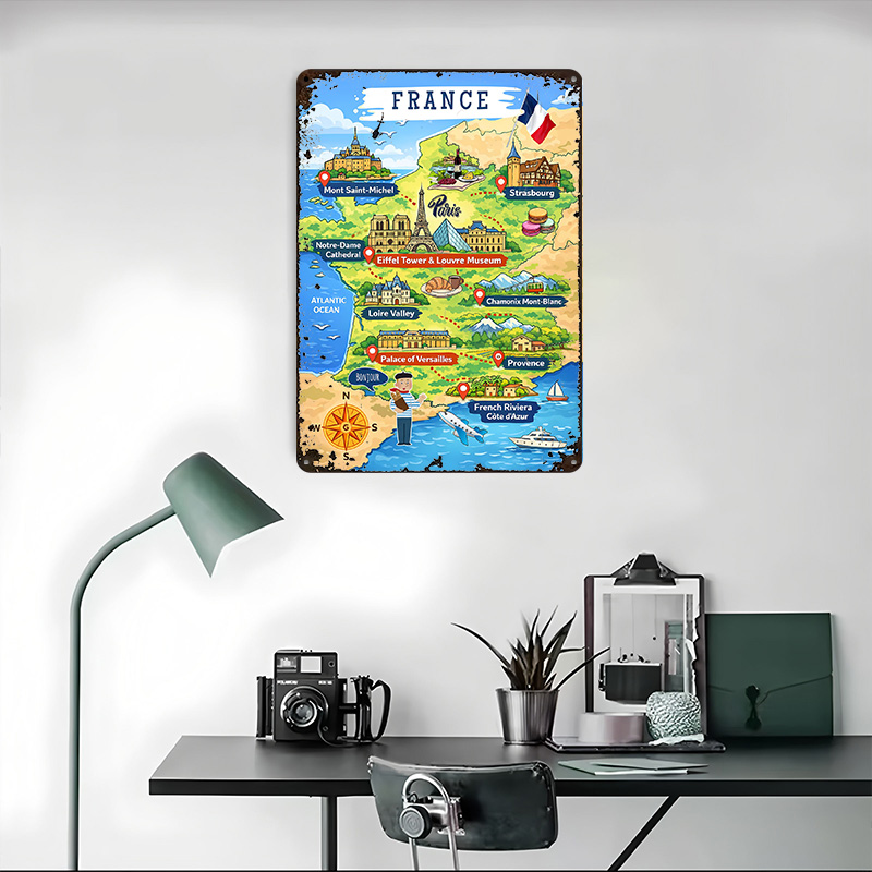Mapa Francji, kreskówkowy meta – Retro Gaming France recenzja i cena