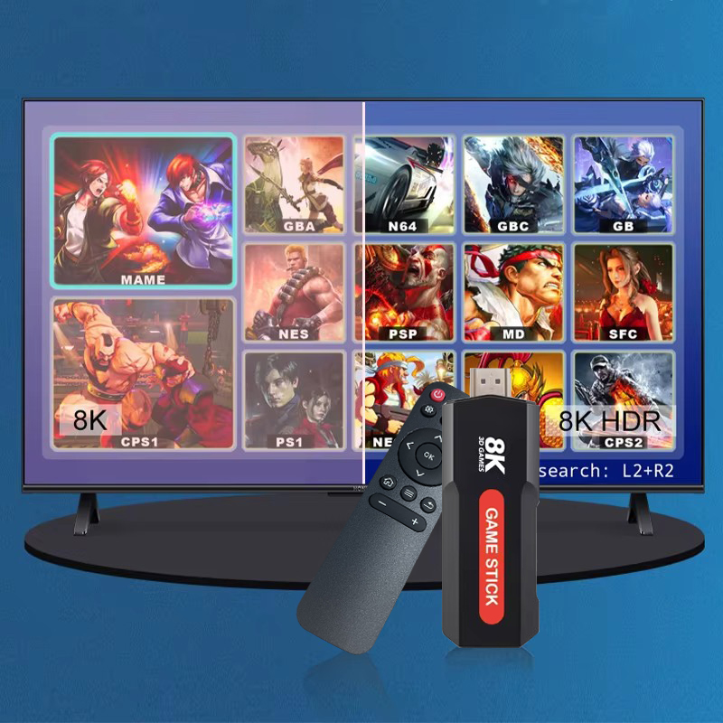 Konsola X2 Game Stick HD 4K 8K – Retro Gaming Tablet recenzja i cena