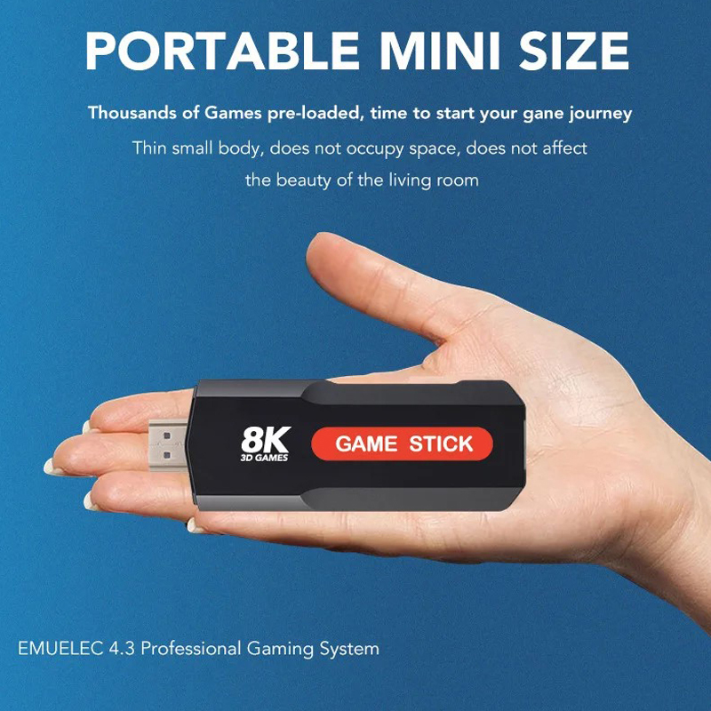 Konsola X2 Game Stick HD 4K 8K – Retro Gaming Tablet recenzja i cena